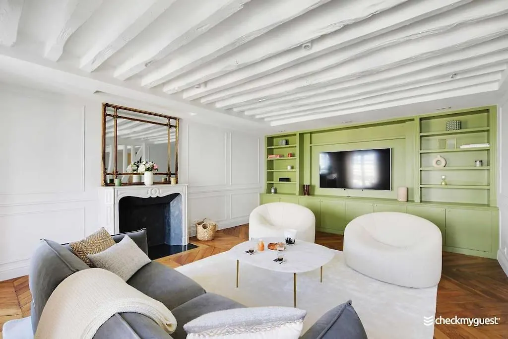 Apartment Wonderful 3bedr Saint Honore Paris